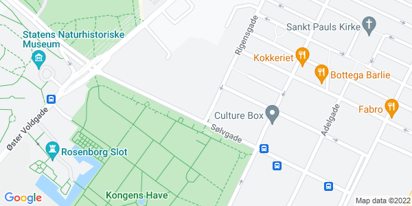 Map displaying event location