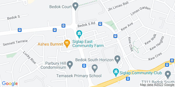 Map displaying event location