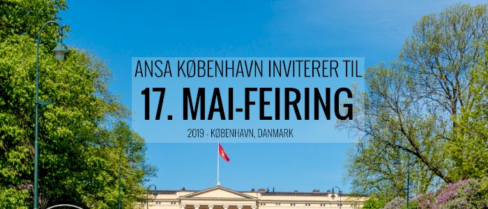 17. MAI 2019 // ANSA København
