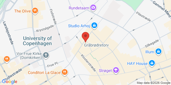Kart som viser hvor arrangementet foregår