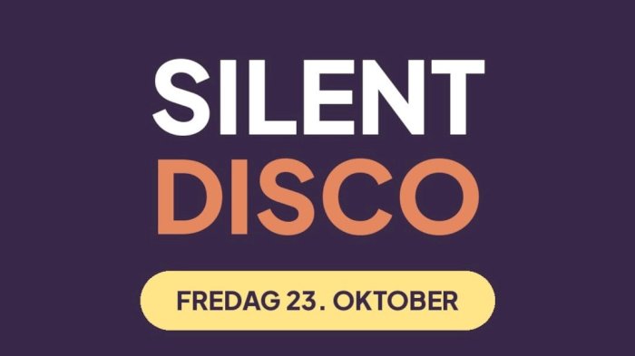 Silent Disco på Echo!