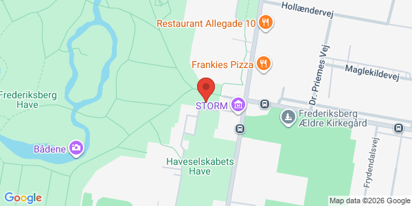 Kart som viser hvor arrangementet foregår