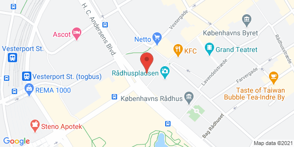 Map displaying event location