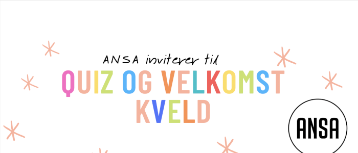 Quiz og velkomstkveld