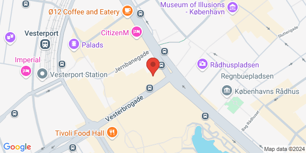 Map displaying event location
