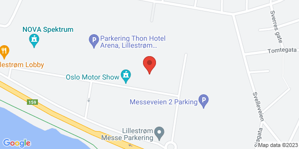 Map displaying event location