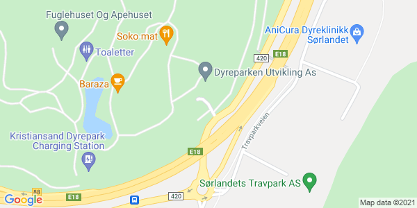 Map displaying event location
