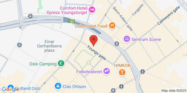 Map displaying event location