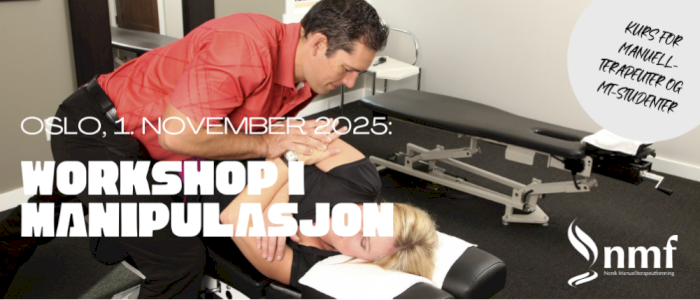Oslo, 1. november 2025: Workshop i manipulasjon
