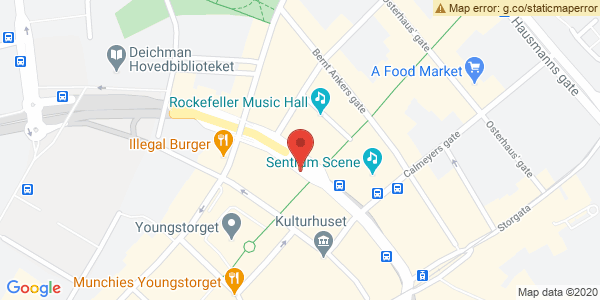 Map displaying event location