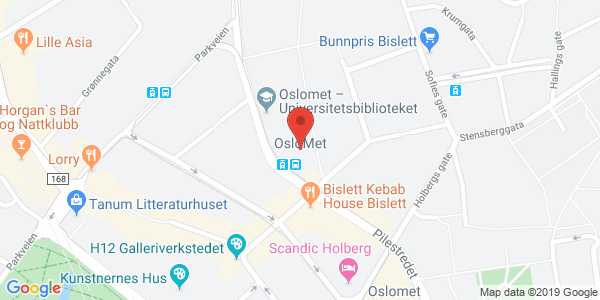 Map displaying event location