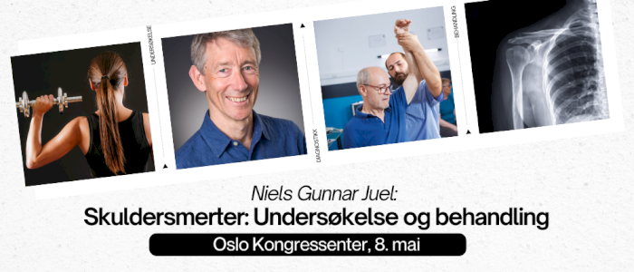 Oslo, 8. mai 2026: Undersøkelse og behandling av skulder