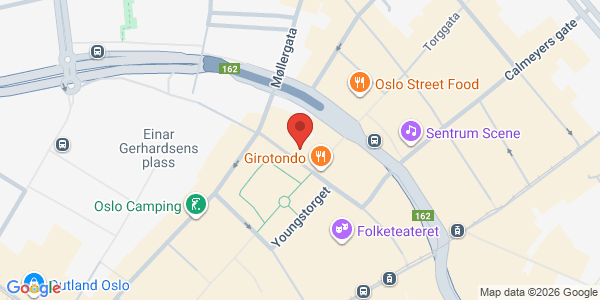 Map displaying event location