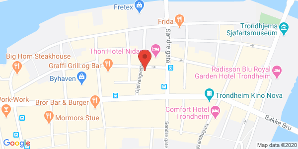 Map displaying event location