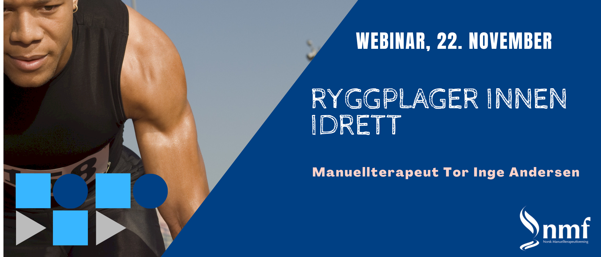 Webinar, 22. november 2022: Idrettsryggen - også i opptak