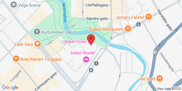 Map displaying event location