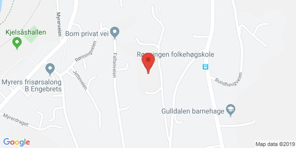 Map displaying event location