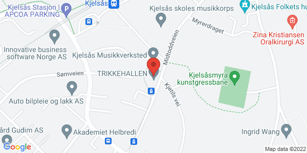 Map displaying event location
