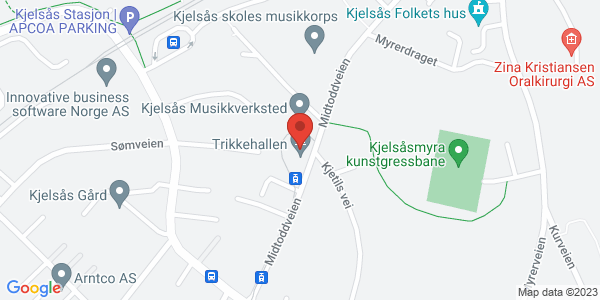 Map displaying event location