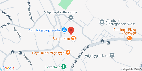 Map displaying event location