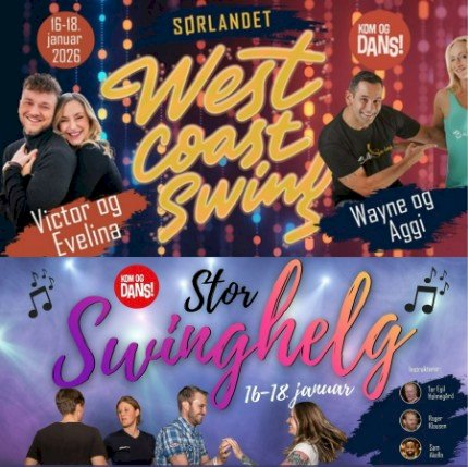 Sørlandet West Coast Swing og Swing 2026