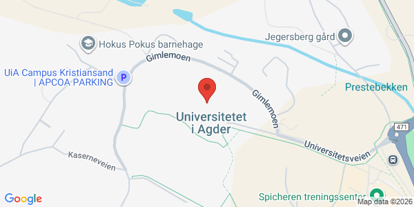 Map displaying event location