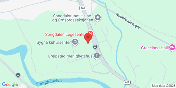 Map displaying event location