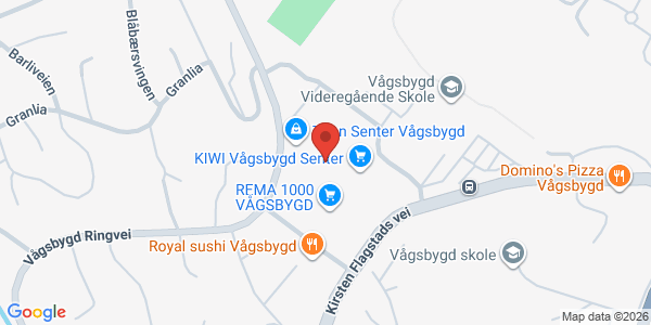 Map displaying event location