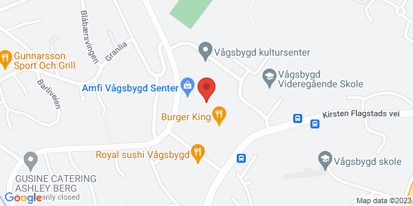 Map displaying event location