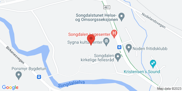 Map displaying event location