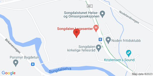 Map displaying event location