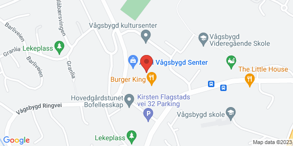 Map displaying event location