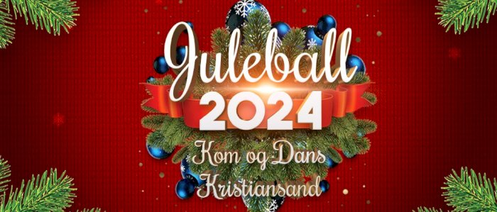 Årets juleball hos Kom og Dans Kristiansand, lørdag 16. november