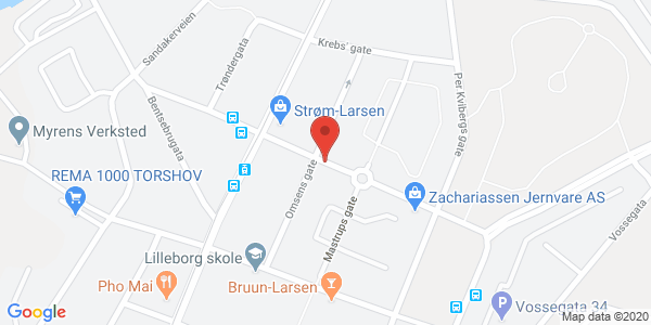 Map displaying event location