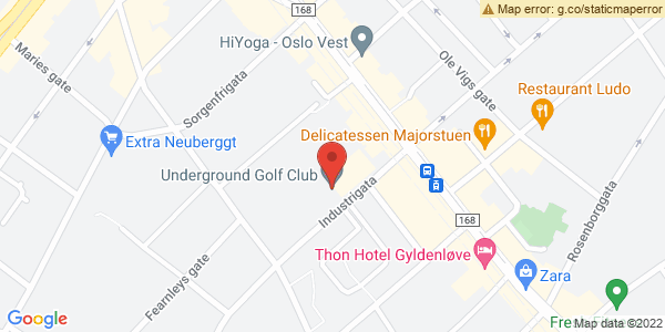 Map displaying event location