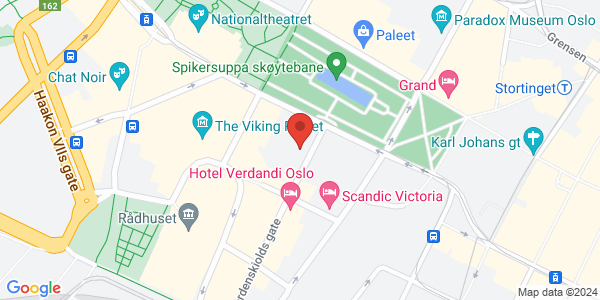 Map displaying event location