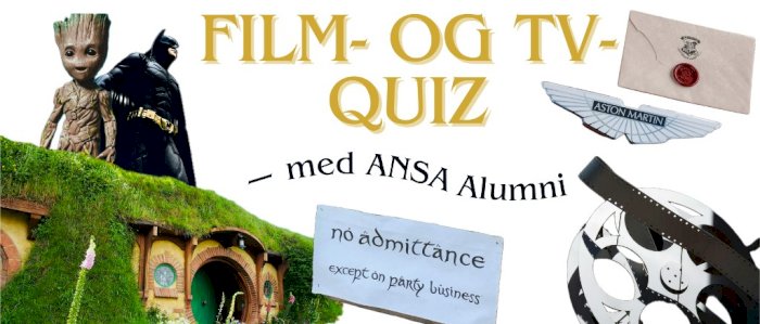 Film- og TV-quiz med ANSA Alumni Oslo