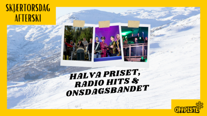 Skjærtorsdag Afterski og Afterparty 2026