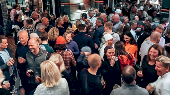 Afterskilunsj på Lodgen 7. Mars