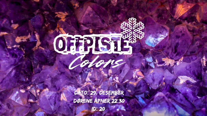 Offpiste Colors - Lilla 29. Desember