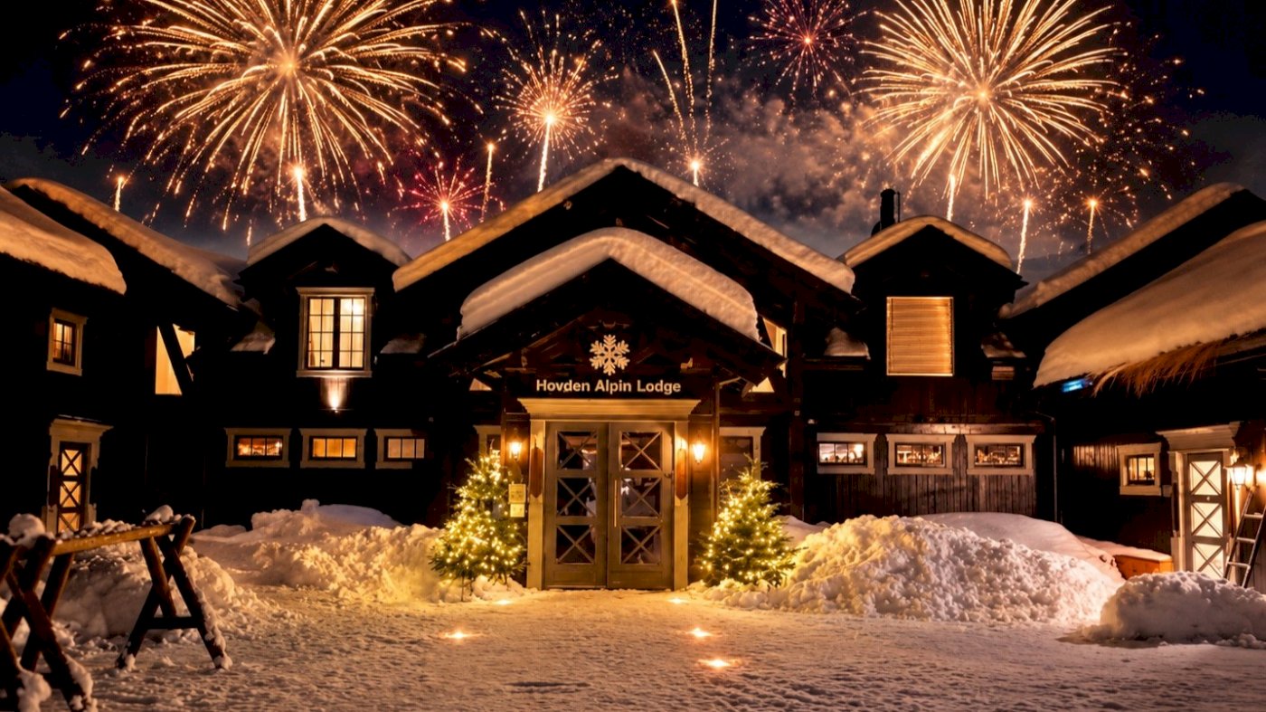 Nyttårsfest på Hovden Alpin Lodge
