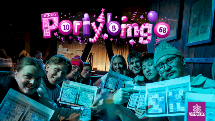 Partybingo på Offpiste 22. Januar