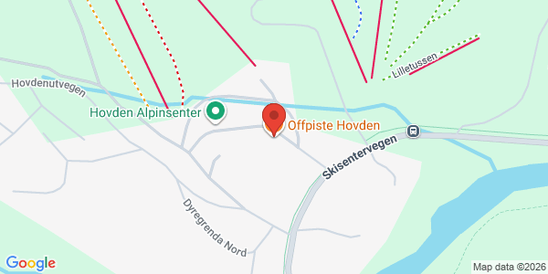 Kart som viser hvor arrangementet foregår