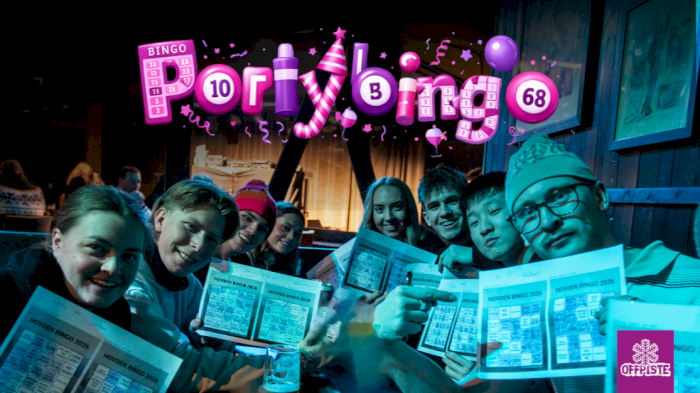 Partybingo på Offpiste 12. Mars