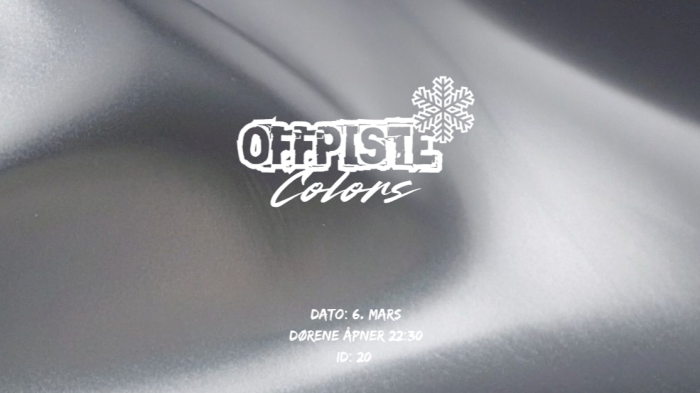 Offpiste Colors -  Sølv 6. Mars