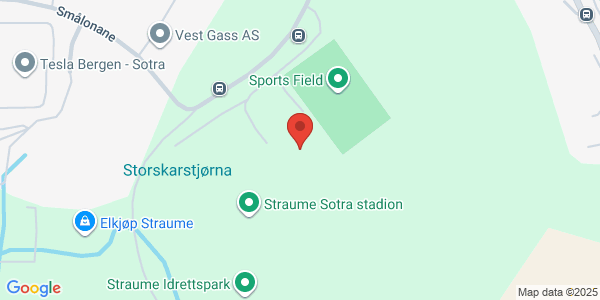 Map displaying event location