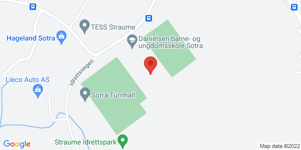 Map displaying event location