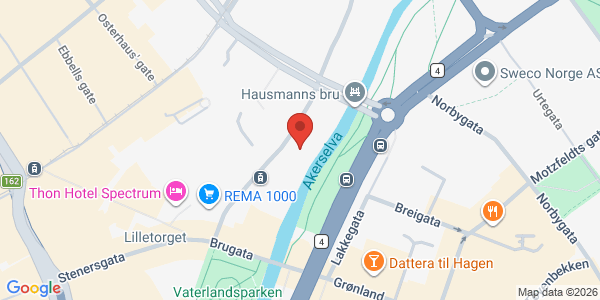 Map displaying event location