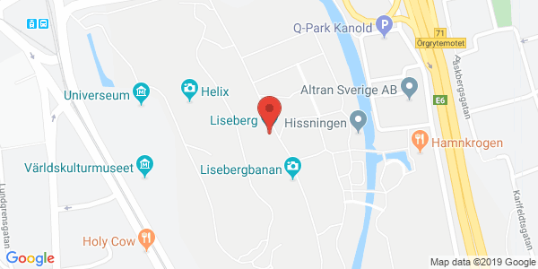 Map displaying event location