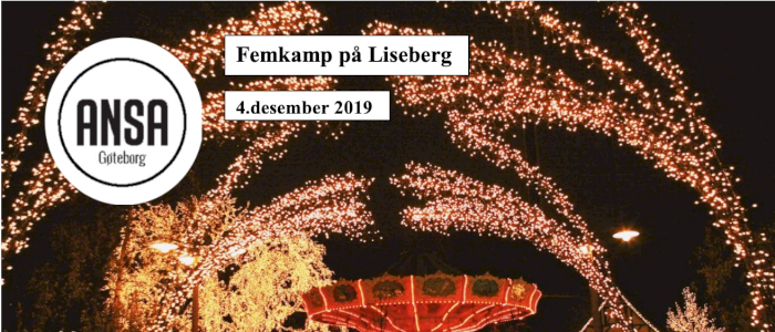 Femkamp på Liseberg med ANSA Gøteborg 